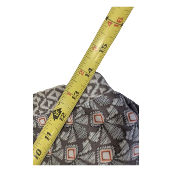 Boho Geo Print Sundress | Prana Racerback Travel Activewear Dress XS (Est.) - Picture 6 of 9